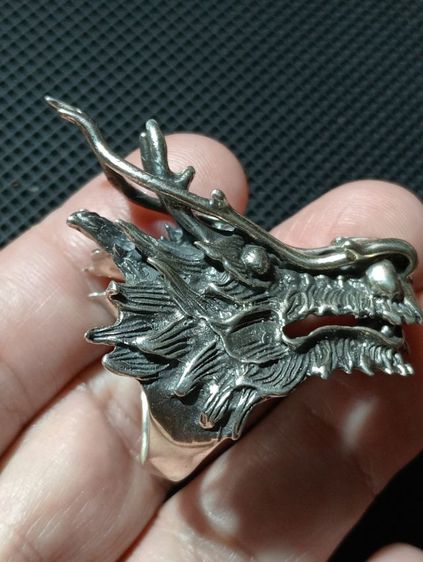 เนื้อเงินแท้สภาพเยี่ยมเก่าจัดโบราณจริงขนาดใหญ่ไม่มีซ่อมขาย รูปที่ 15