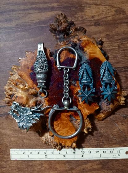 เนื้อเงินแท้สภาพเยี่ยมเก่าจัดโบราณจริงขนาดใหญ่ไม่มีซ่อมขาย รูปที่ 12