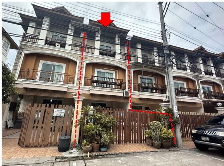 อื่นๆ ไม่มี สร้างเสร็จก่อน 2010 ขายผ่านการประมูล รหัส 379417 ทาวน์เฮ้าส์ 3 ชั้น นนทรีเพลส นนทบุรี รูปที่ 3