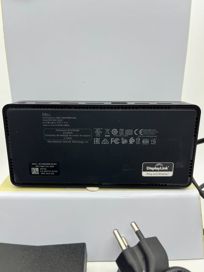 Docking Station ด็อกกิ้งสเตชั่น Dell D6000 ต่อจอ 3จอ 4K USB TYPE-C และ A พร้อม Adapter แท้ สภาพใหม่มาก รูปที่ 4