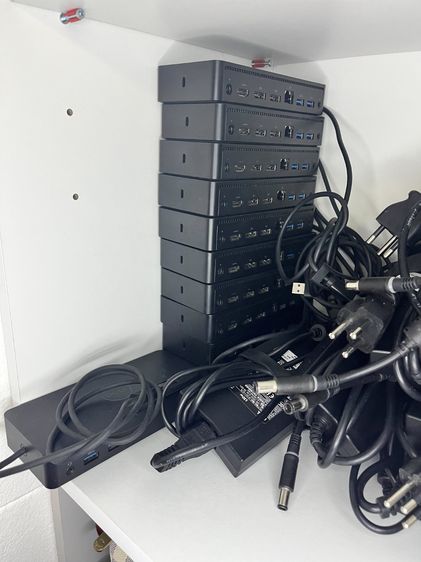 Docking Station ด็อกกิ้งสเตชั่น Dell D6000 ต่อจอ 3จอ 4K USB TYPE-C และ A พร้อม Adapter แท้ สภาพใหม่มาก รูปที่ 7