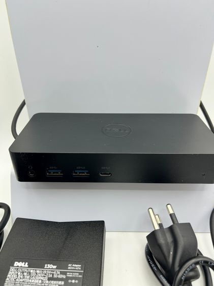 Docking Station ด็อกกิ้งสเตชั่น Dell D6000 ต่อจอ 3จอ 4K USB TYPE-C และ A พร้อม Adapter แท้ สภาพใหม่มาก รูปที่ 2
