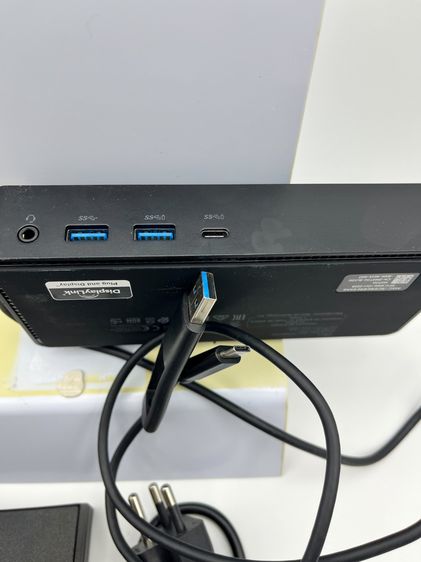 Docking Station ด็อกกิ้งสเตชั่น Dell D6000 ต่อจอ 3จอ 4K USB TYPE-C และ A พร้อม Adapter แท้ สภาพใหม่มาก รูปที่ 6