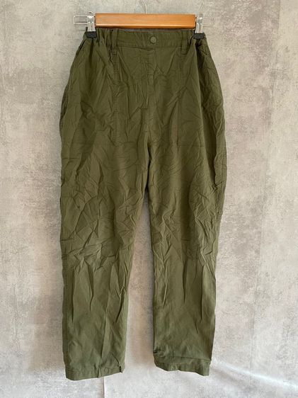 ไม่ระบุ S อื่นๆ กางเกง Uniqlo  สีเขียวขี่ม้า