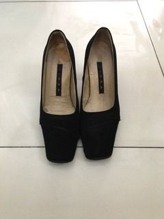 อื่นๆ รองเท้าส้นสูง อื่นๆ UK 6 | EU 39 1/3 | US 7.5 ดำ High Heels Women Closed Toe Comfortable Heels Sexy Slip Dressy Shoes