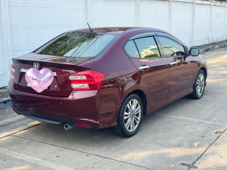 Honda City 2012 1.5 S i-VTEC Sedan เบนซิน เกียร์อัตโนมัติ แดง รูปที่ 2