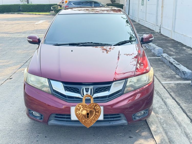 รถ Honda City 1.5 S i-VTEC สี แดง
