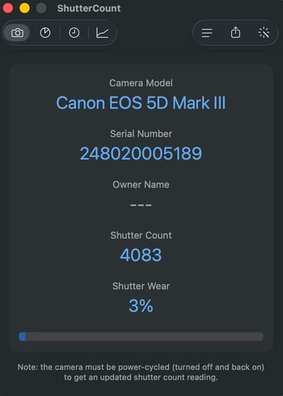 ขายกล้อง Canon 5D Mark III (ชัตเตอร์ 4000 ใช้งานน้อยมากๆ) รูปที่ 2