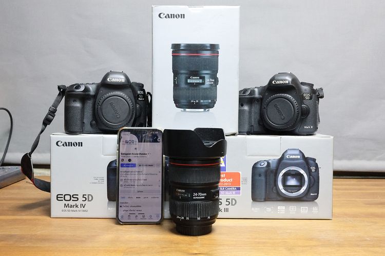 ขายเลนส์ Canon EF 24-70 f2.8 L II USM