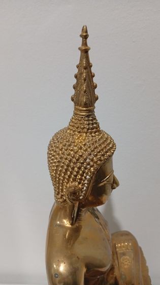 พระบูชาหลวงพ่อพระใส วัดโพธิ์ชัย จังหวัดหนองคาย รุ่น เพิ่มบารมี ปี 2564 หน้าตัก 9 นิ้ว ฐาน 14 นิ้ว สูง 22 นิ้ว หมายเลข 4959 เนื้อทองเหลือง รูปที่ 11