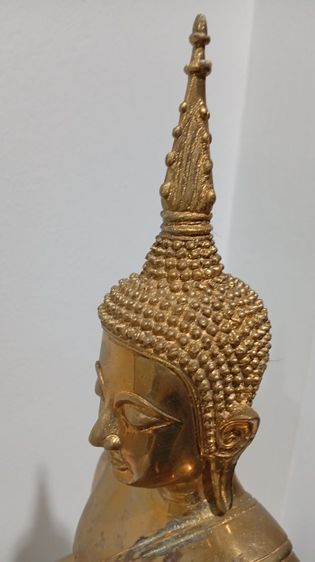 พระบูชาหลวงพ่อพระใส วัดโพธิ์ชัย จังหวัดหนองคาย รุ่น เพิ่มบารมี ปี 2564 หน้าตัก 9 นิ้ว ฐาน 14 นิ้ว สูง 22 นิ้ว หมายเลข 4959 เนื้อทองเหลือง รูปที่ 7