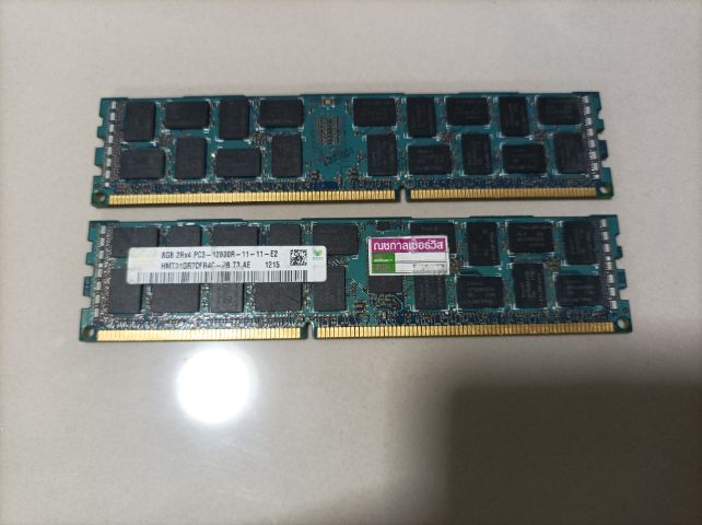 ที่เก็บข้อมูลและเมมโมรี่การ์ด Ram Server 8G. PC3 พร้อมใช้งาน