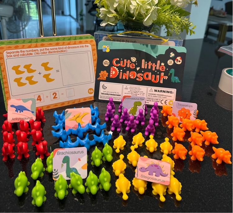 อื่นๆ Counting Tokens (Cute Little Dinosaur)