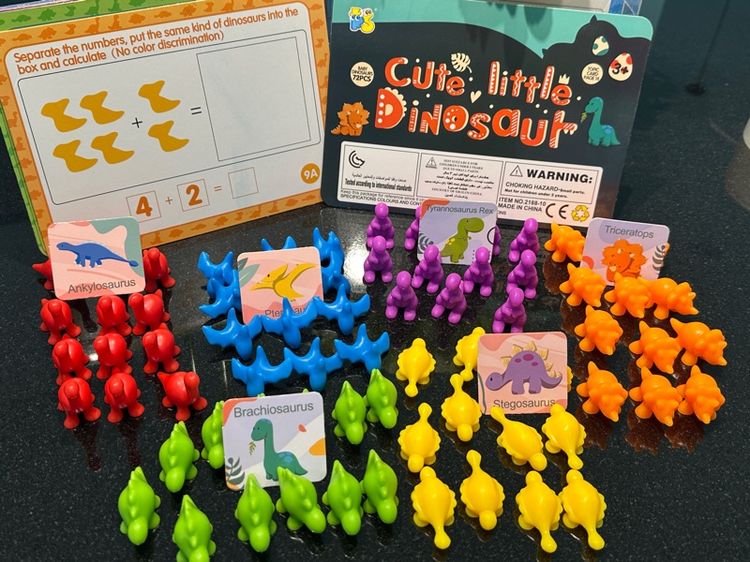 Counting Tokens (Cute Little Dinosaur) รูปที่ 3