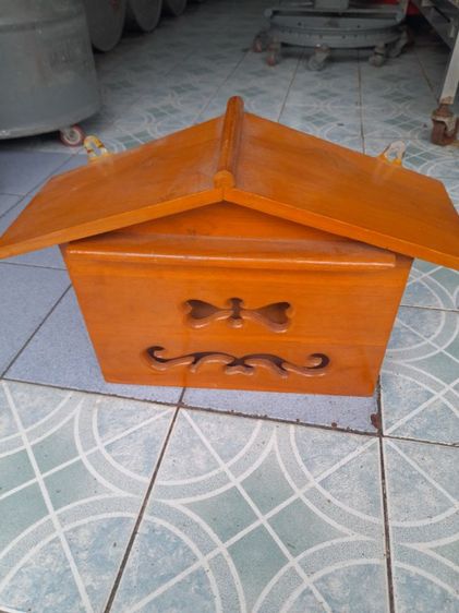 ตุ้ใส่จดหมายหน้าบ้านเป็นไม้สักครับ รูปที่ 6