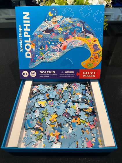 🎭 จิ๊กซอว์รูปปลาวาฬ QiYi Whale 🐳 รูปที่ 3
