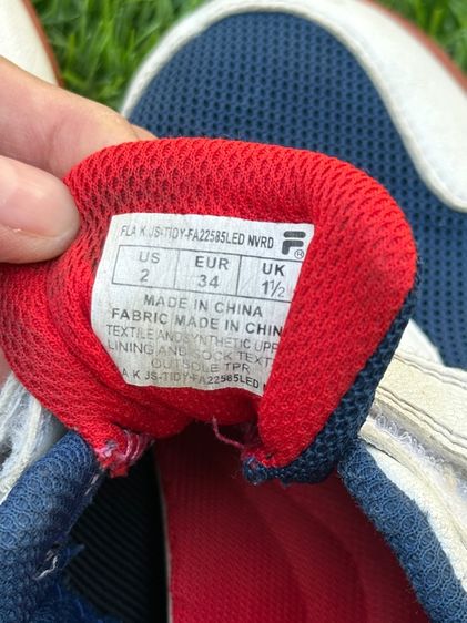 👟 FILA รองเท้าเด็ก ของแท้ มือสองสภาพดี ราคาเบา  รูปที่ 4