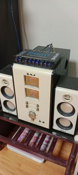 โฮมเทียร์เตอร์AJสภาพดีแถมปรีเพิ่มขยาย1ตัว รูปที่ 4