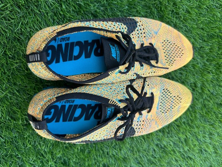 รองเท้าผ้าใบผ้าถัก Flyknit ดีไซน์สปอร์ต น้ำหนักเบา ใส่สบาย รูปที่ 5