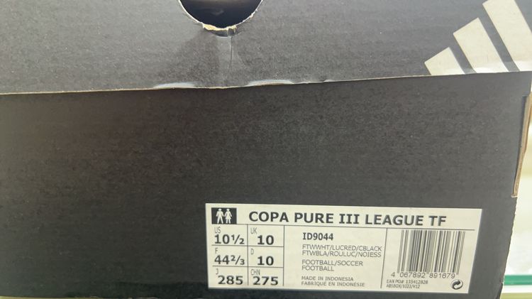 adidas copa pure iii league tf เบอร์ 44 มือ1 ชื้อมาไม่เคยใส่ รูปที่ 4