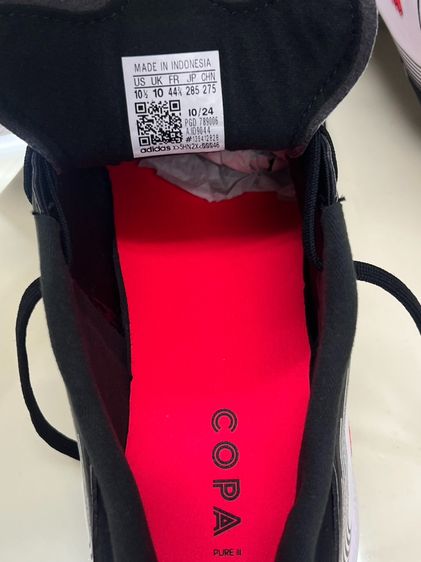 adidas copa pure iii league tf เบอร์ 44 มือ1 ชื้อมาไม่เคยใส่ รูปที่ 10