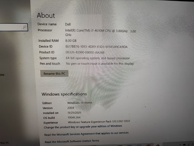 Notebook Dell E6440 I7 14 นิ้ว FullHD รูปที่ 2