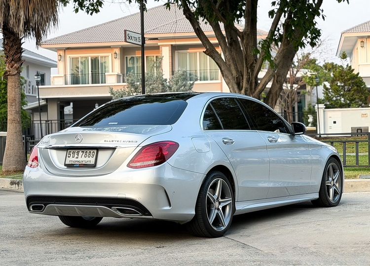 Mercedes-Benz C-Class 2016 C300 Sedan ดีเซล ไม่ติดแก๊ส เกียร์อัตโนมัติ เทา รูปที่ 4