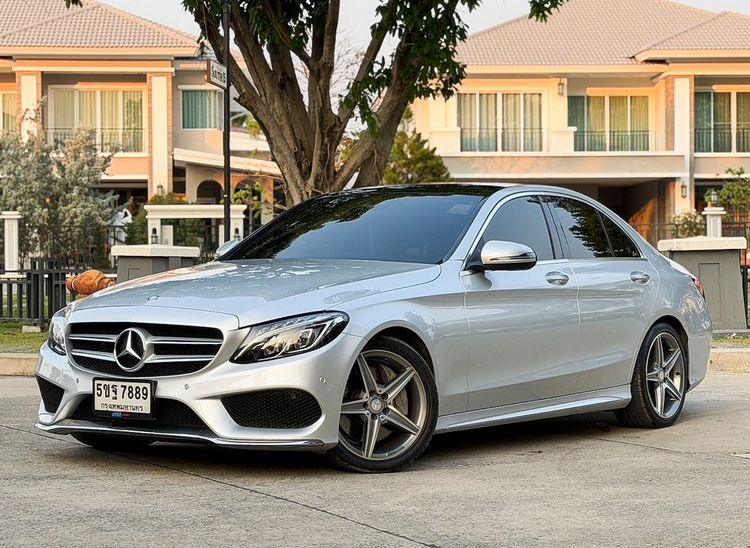 รถ Mercedes-Benz C-Class C300 สี เทา