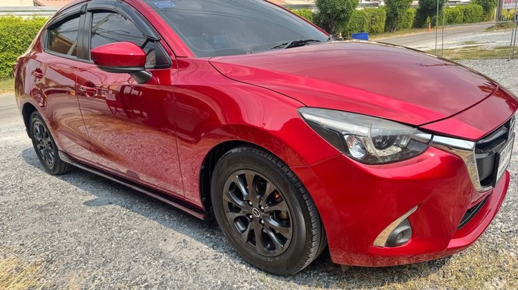 Mazda Mazda 2 2019 1.3 High Connect Sedan เบนซิน เกียร์อัตโนมัติ แดง รูปที่ 4