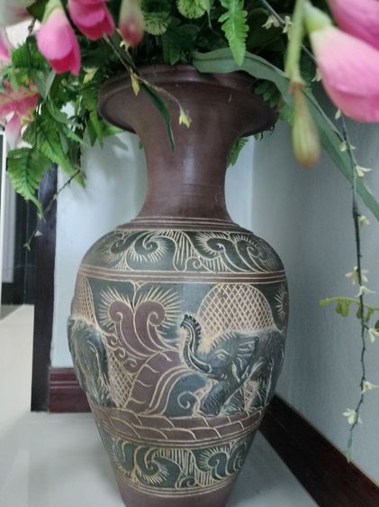 แจกันโบราณลายช้าง รูปที่ 3