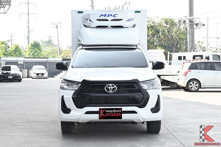 Toyota Hilux Revo 2024 2.4 Entry Pickup ดีเซล ไม่ติดแก๊ส เกียร์ธรรมดา ขาว รูปที่ 2