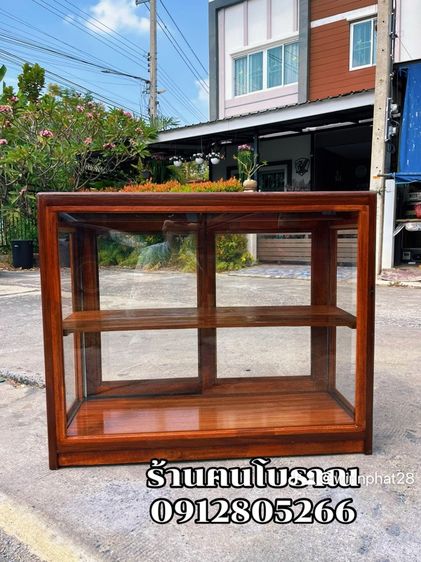 ตู้ก๋วยเตี๋ยว ตู้โชว์ ตู้ไม้สัก ตู้วินเทจ