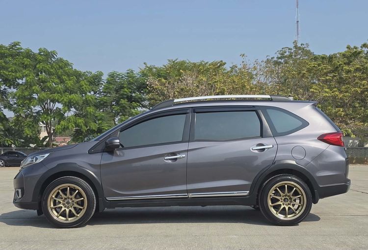 Honda BR-V 2019 1.5 SV Utility-car เบนซิน ไม่ติดแก๊ส เกียร์อัตโนมัติ เทา รูปที่ 3