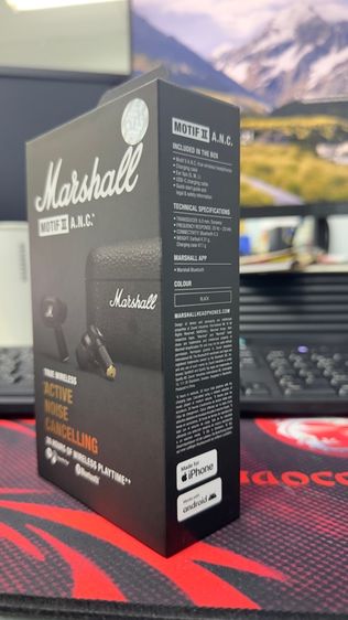 Marshall Motif ii anc หูฟังบลูทูธตัวจบชาว Rock รูปที่ 2