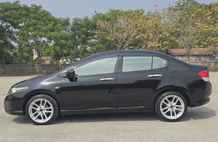 Honda City 2010 1.5 V i-VTEC Sedan เบนซิน ไม่ติดแก๊ส เกียร์อัตโนมัติ ดำ รูปที่ 3