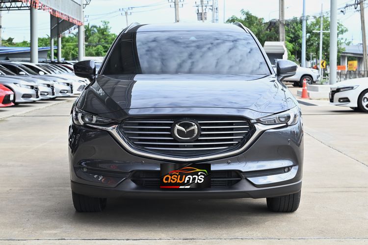 Mazda CX-8 2021 2.2 XDL Exclusive 4WD Utility-car ดีเซล ไม่ติดแก๊ส เกียร์อัตโนมัติ เทา รูปที่ 2