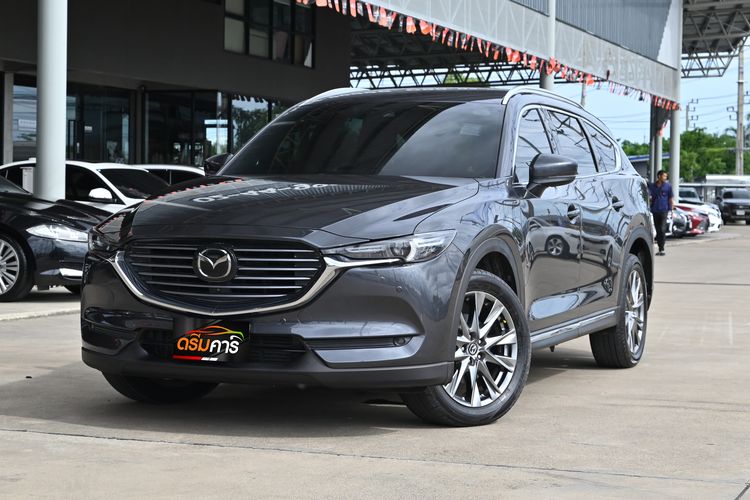 รถ Mazda CX-8 2.2 XDL Exclusive 4WD สี เทา