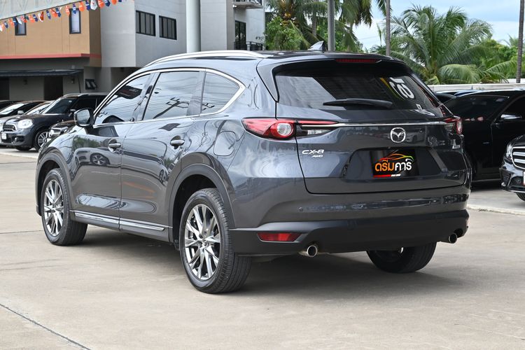 Mazda CX-8 2021 2.2 XDL Exclusive 4WD Utility-car ดีเซล ไม่ติดแก๊ส เกียร์อัตโนมัติ เทา รูปที่ 3