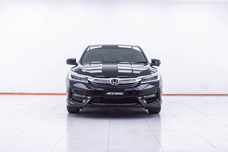 Honda Accord 2018 2.0 Hybrid Sedan ไฮบริด ไม่ติดแก๊ส เกียร์อัตโนมัติ ดำ รูปที่ 4