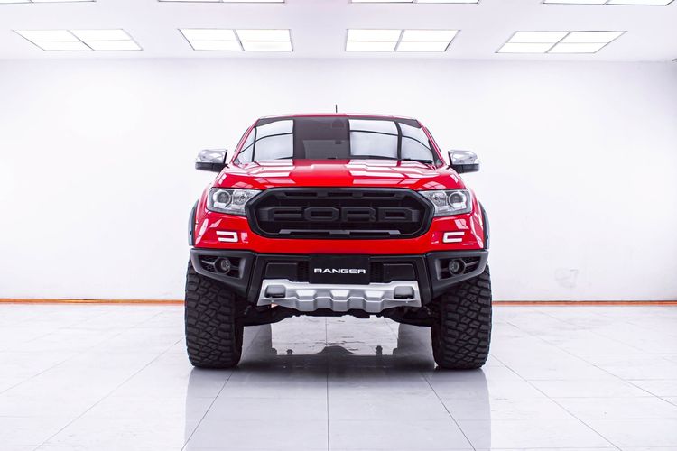 Ford Ranger 2019 2.0 Limited 4WD Pickup ดีเซล ไม่ติดแก๊ส เกียร์อัตโนมัติ แดง รูปที่ 4