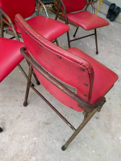 เก้าอี้พับวินเทจ 4 ตัว รูปที่ 9