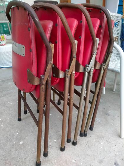 เก้าอี้พับวินเทจ 4 ตัว รูปที่ 13