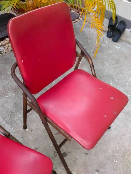 เก้าอี้พับวินเทจ 4 ตัว รูปที่ 8