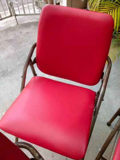 เก้าอี้พับวินเทจ 4 ตัว รูปที่ 4