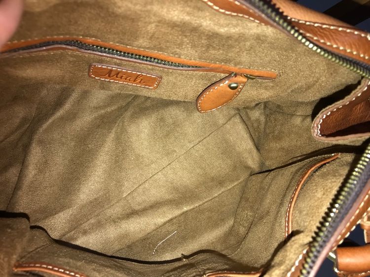 กระเป๋าถือ หนังแท้ คล้องไหล่ได้ Miah สภาพดีมากๆ รูปที่ 12