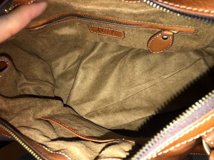 กระเป๋าถือ หนังแท้ คล้องไหล่ได้ Miah สภาพดีมากๆ รูปที่ 13