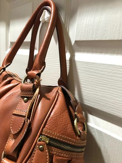 กระเป๋าถือ หนังแท้ คล้องไหล่ได้ Miah สภาพดีมากๆ รูปที่ 7