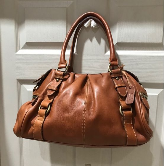 กระเป๋าถือ หนังแท้ คล้องไหล่ได้ Miah สภาพดีมากๆ รูปที่ 2