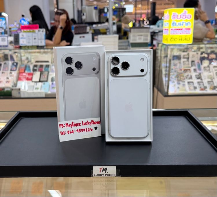 512 GB เครื่องใช้งาน1เดือน iPhone 17 Promax  512GB สีSilver เครื่องสวยมากๆ