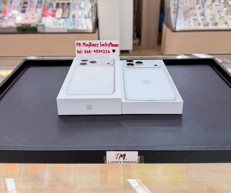 เครื่องใช้งาน1เดือน iPhone 17 Promax  512GB สีSilver เครื่องสวยมากๆ รูปที่ 2